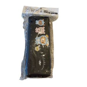 Cute Korean Animal Design Pencil Case/Storage. Black. OS. Kidcore. Fun. Gifts.